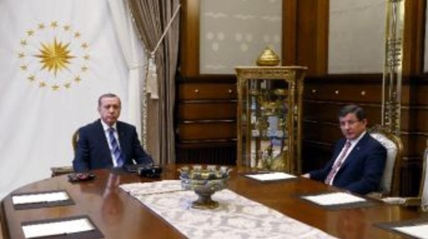 Cumhurbaşkanı Erdoğan, Başbakan Davutoğlu’nu Kabul Etti