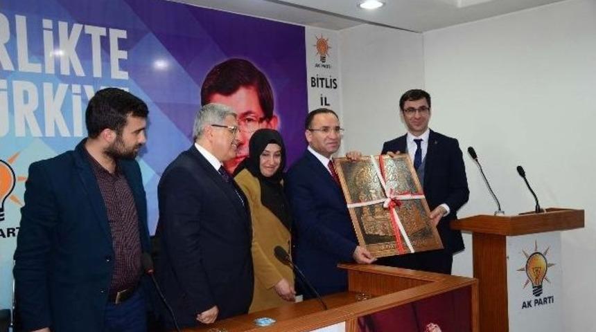 Adalet Bakanı Bekir Bozdağ&rsquo;ın Bitlis Ziyareti (2)