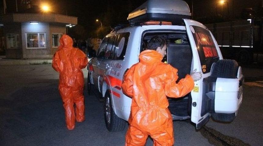 (tekrar) Bursa&rsquo;da G&uuml;bre Fabrikasında Sızıntı: 2 Kişi Zehirlendi