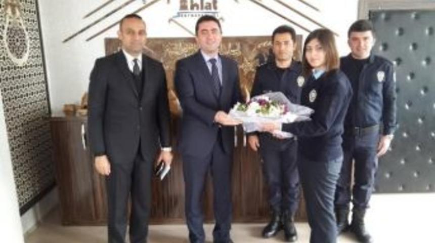 Ahlat&rsquo;ta Polis Haftası Kutlamaları
