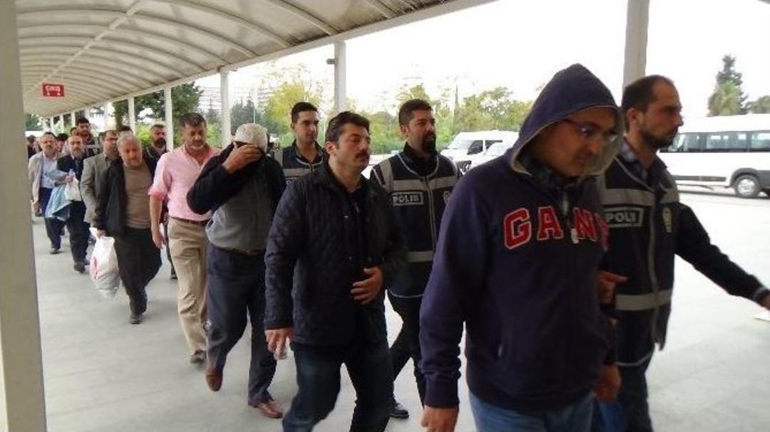 Fet&ouml;/pyd Ş&uuml;phelisi 23 Kişi Adliyeye Sevk Edildi