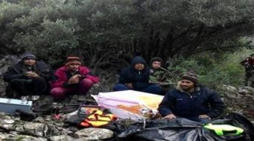 Aydın&rsquo;da 4 Ka&ccedil;ak G&ouml;&ccedil;men Yakalandı