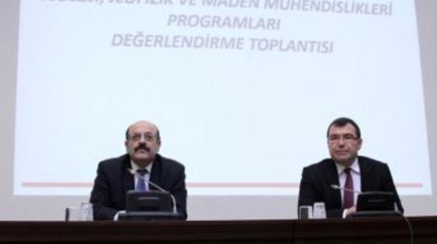 Y&ouml;k Jeoloji, Jeofizik Ve Maden M&uuml;hendisliği Programları Değerlendirme Toplantısı