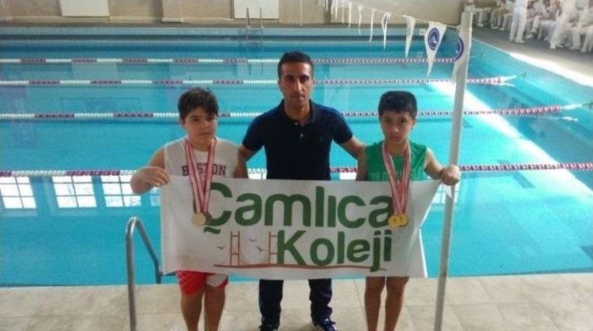 &Ouml;ğrenciler, Y&uuml;zmede Başarılı Oldu