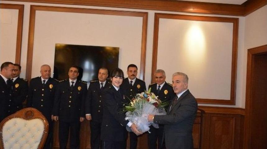 Malatya Emniyet Teşkilatı, Vali Kam&ccedil;ı&rsquo;yı Ziyaret Etti