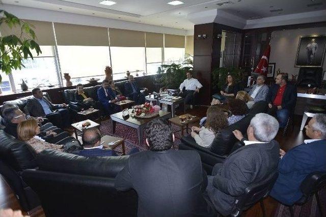 Eskişehir Chp’den Başkan Ataç’a İade-i Ziyaret