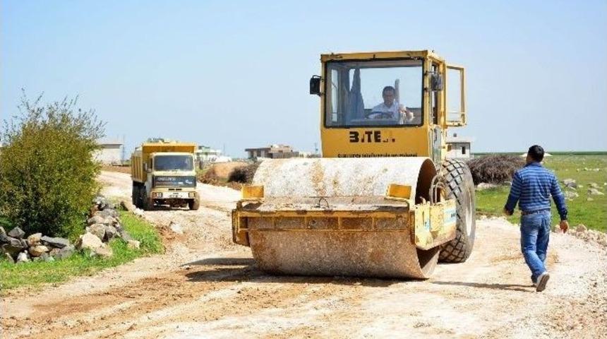 Ceylanpınar Belediyesi&rsquo;den Yol &Ccedil;alışması