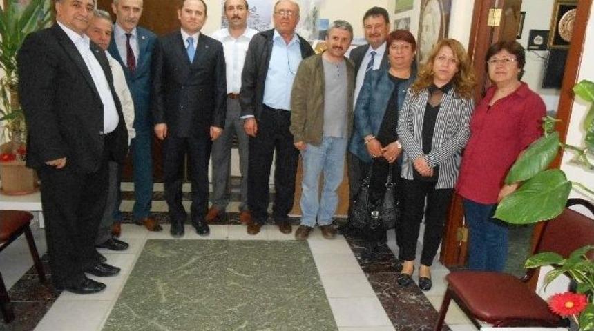 Mhp İl Teşkilatından G&uuml;m&uuml;şhaneliler Derneği&rsquo;ne Ziyaret