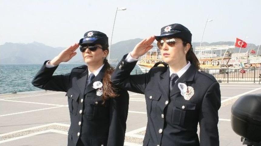 Marmaris&rsquo;te Polis Haftası Kutlamaları