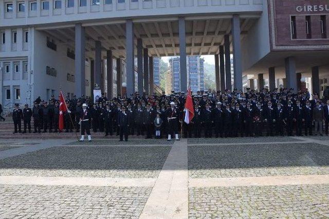 Giresun Emniyetinden Türk Polis Teşkilatının 171. Kuruluş Yıl Dönümü Etkinliği