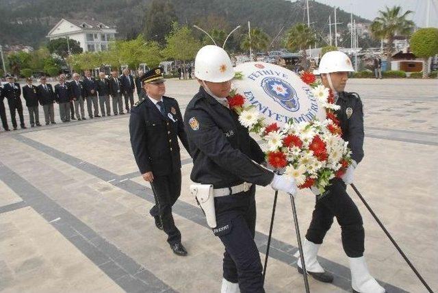 Fethiye’de Başarılı Polisler Ödüllendirildi