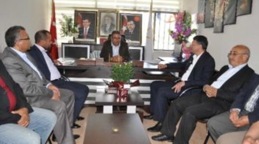 Başkan Turgut&rsquo;tan Ak Parti Y&ouml;netimine Hayırlı Olsun Ziyareti