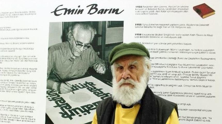 Grafik Sanatının Duayeni Prof. Emin Barın &Ouml;l&uuml;m&uuml;n&uuml;n 29. Yılında Anıldı