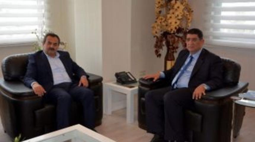 Ak Partili Samani&rsquo;den Aesob Başkanı Dere&rsquo;ye "hayırlı Olsun" Ziyareti