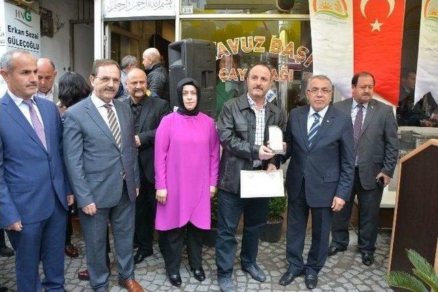 Bafra’da Hijyenik İş Yerlerine Ödül