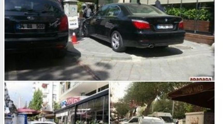 Kaldırımda Vale İşgali