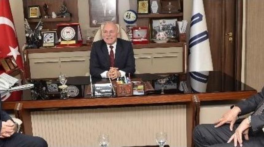 Dt Genel M&uuml;d&uuml;r&uuml; Birecik, Başkan Sekmen&rsquo;i Ziyaret Etti