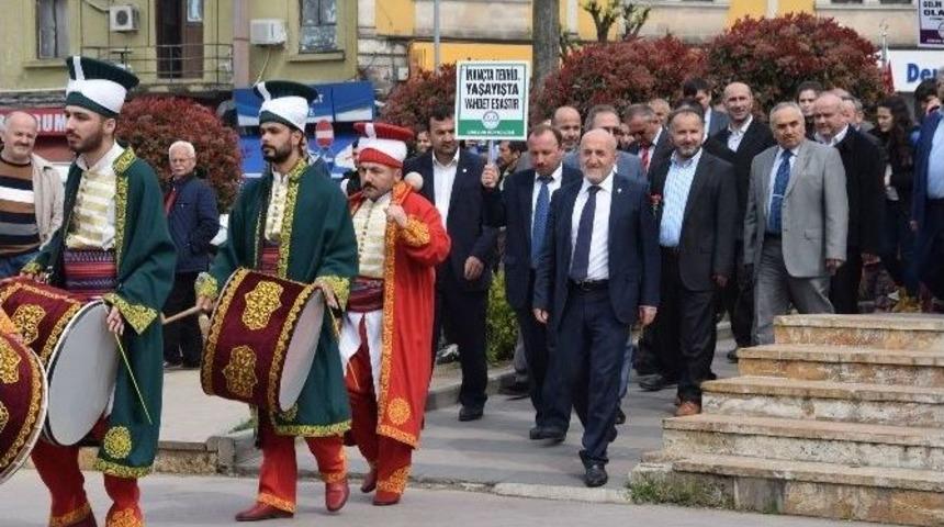 Giresun&rsquo;da Kutlu Doğum Y&uuml;r&uuml;y&uuml;ş&uuml;