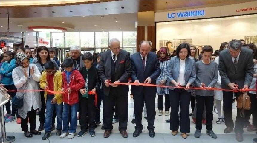 &Ccedil;ocuk Hakları Resim Sergisi A&ccedil;ıldı