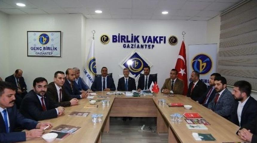 Başkan Tahmazoğlu, Birlik Vakfının Konuğu Oldu