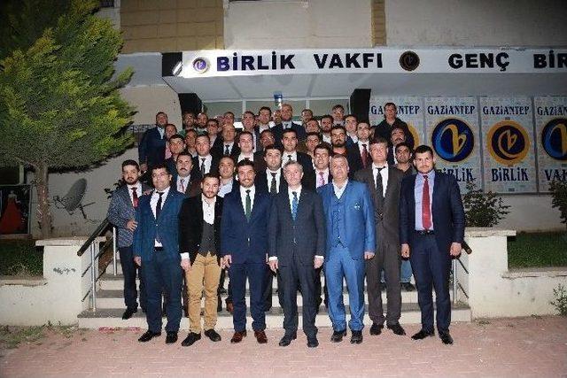 Başkan Tahmazoğlu, Birlik Vakfının Konuğu Oldu