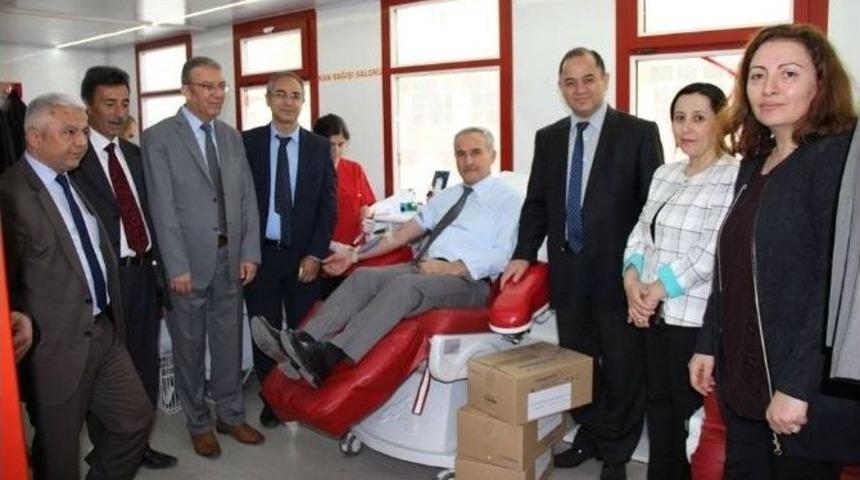 Geleceğin Kan Bağışcıları Kazanımı Kampanyası Start Aldı