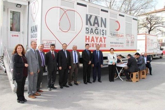 Geleceğin Kan Bağışcıları Kazanımı Kampanyası Start Aldı