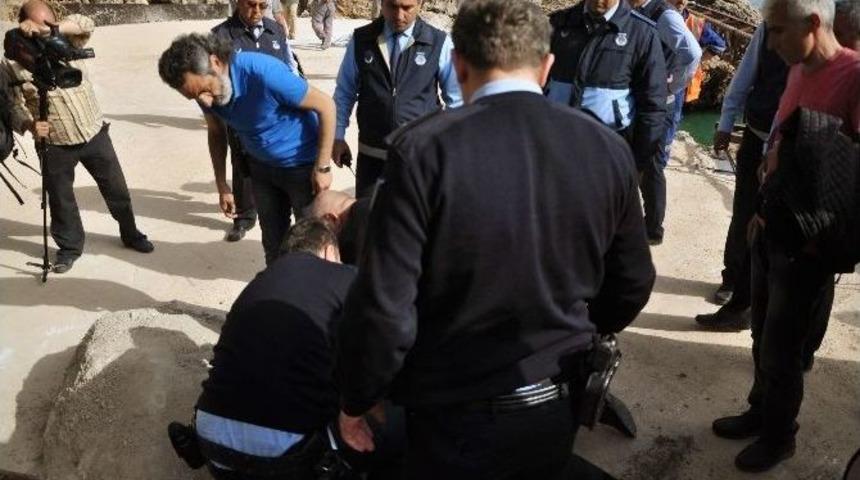 Sit Alanında Yapılan Plaj Yıkımında Olay