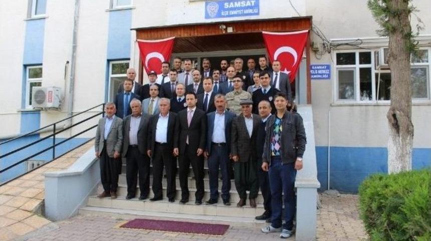 Samsat&rsquo;ta Polis Teşkilatının Kuruluş Yıld&ouml;n&uuml;m&uuml; Etkinlikleri