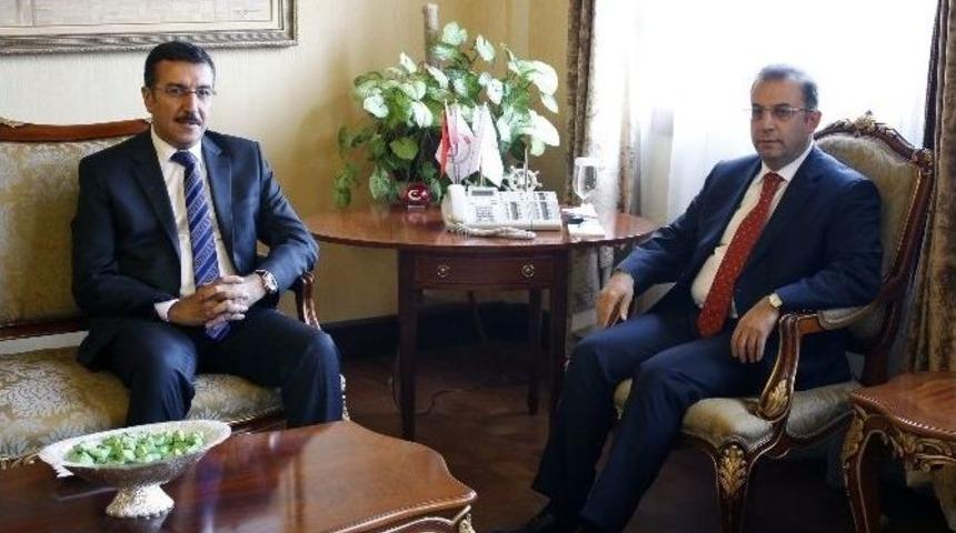 G&uuml;mr&uuml;k Ve Ticaret Bakanı B&uuml;lent T&uuml;fenkci: