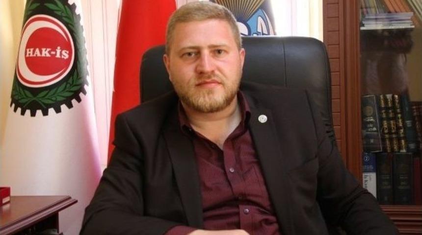 Van&rsquo;da İki Sendika Yetkilileri Birbirine Girdi