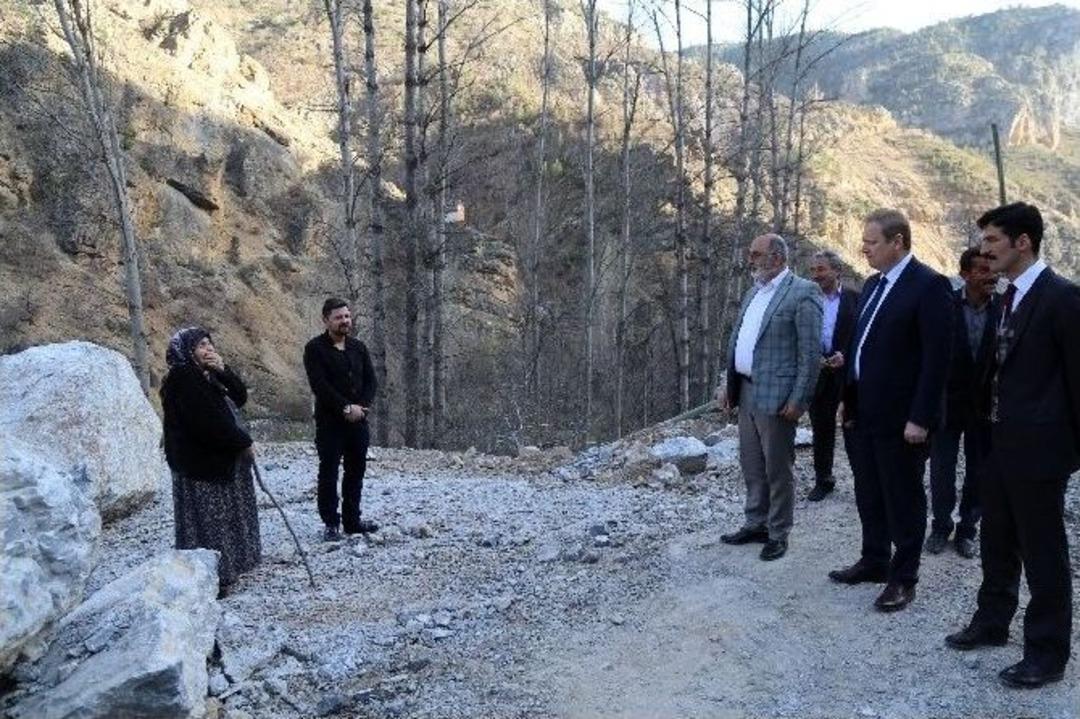 Gümüşhane’de Heyelan
