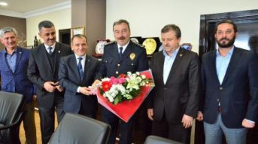 Memur-sen&rsquo;den Emniyet M&uuml;d&uuml;r&uuml; Osman Ak&rsquo;a Ziyaret