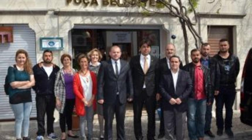 Başkan Demirağ&rsquo;a Kuzey Kıbrıs&rsquo;tan Ziyaret