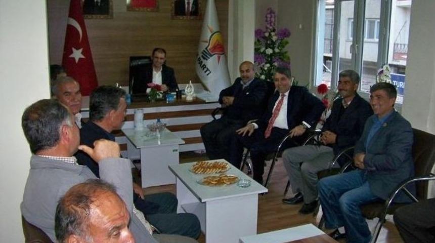 Hassalı Muhtarlardan Şık&ccedil;a&rsquo;ya "hayırlı Olsun" Ziyareti