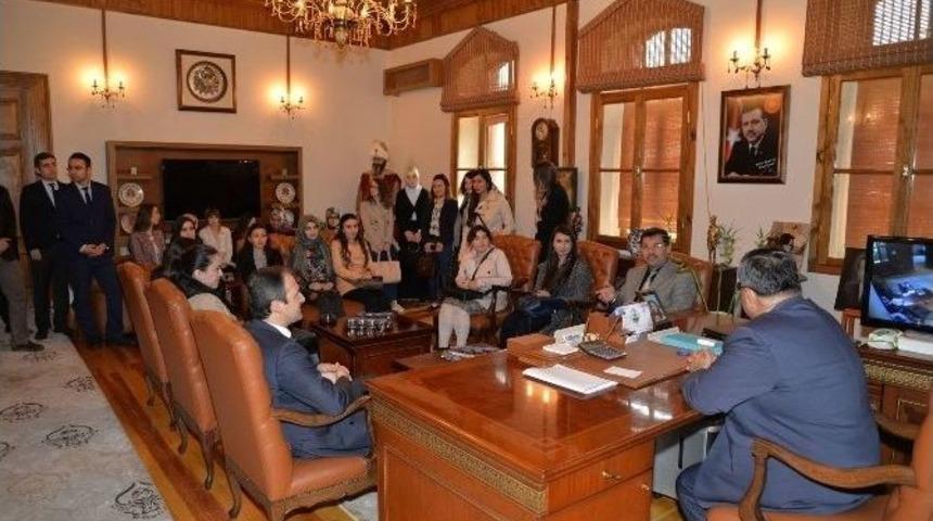 Aday &Ouml;ğretmenlerden Belediye Başkanı Yağcı&rsquo;ya Ziyaret