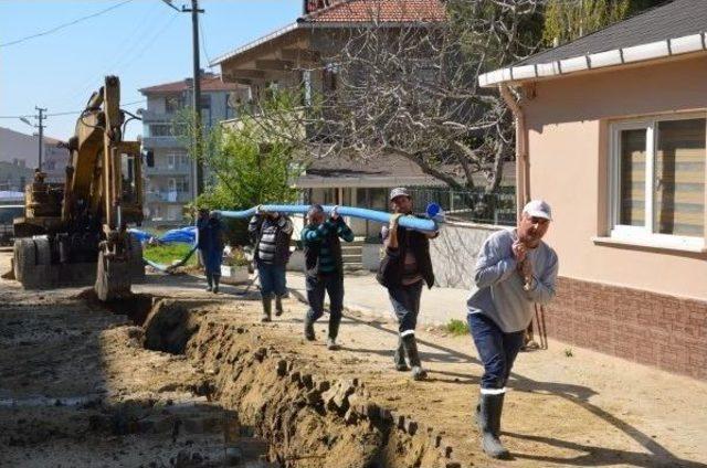 Geliboluda Alt Yapı Çalışmaları Devam Ediyor