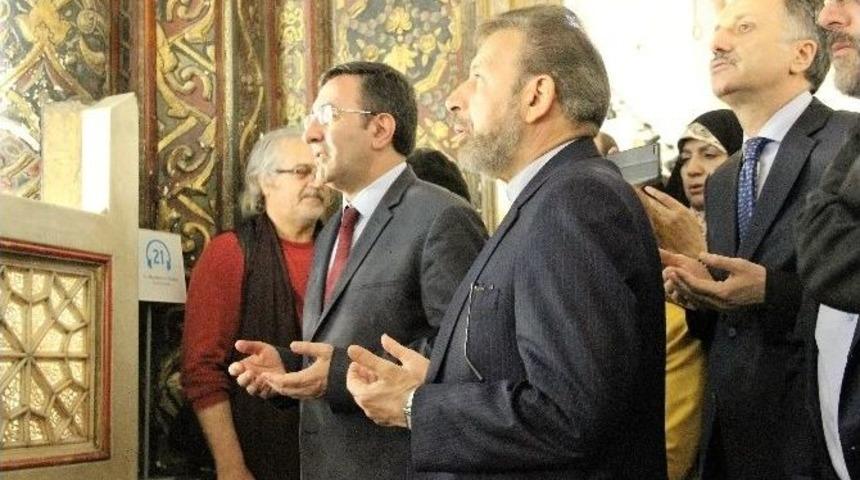 Bakan Yılmaz Ve İranlı Bakan Vaizi Mevlana T&uuml;rbesini Ziyaret Etti