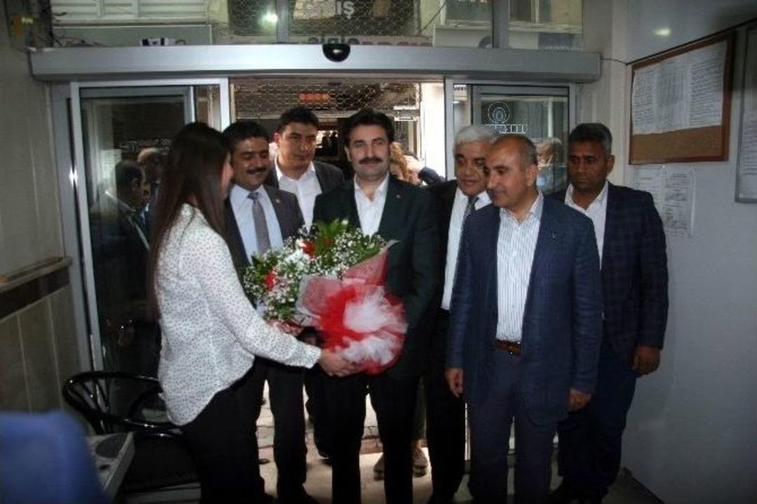 Ak Partili Ayhan Sefer &Uuml;st&uuml;n&rsquo;&uuml;n Kilis Temasları