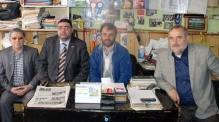 Yeşilay Cemiyeti Kars Şubesinden Kkdgc Başkanı Daşdelen&rsquo;e Tebrik Ziyareti