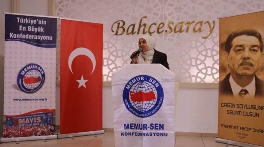 Memur Sen Kadınlar Komisyonundan Birlik Ve Beraberlik Toplantısı