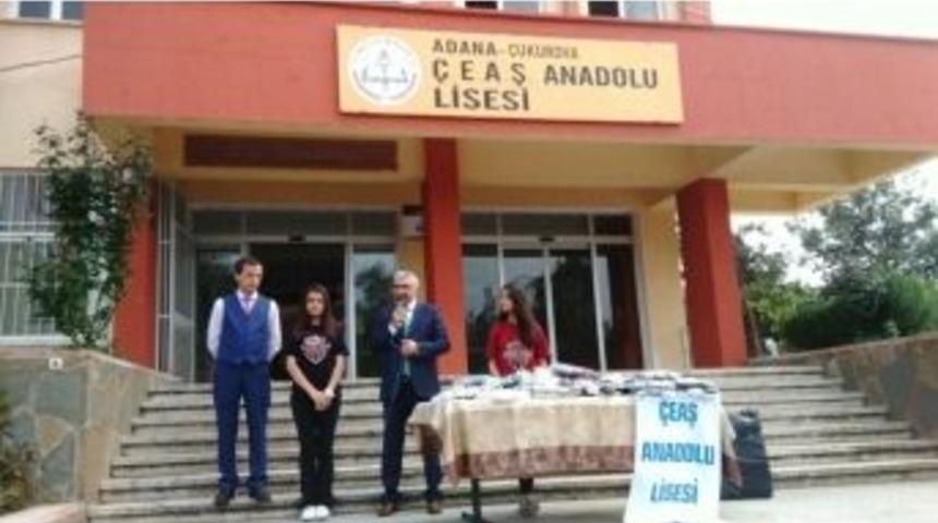 &Ccedil;eaş Anadolu Lisesi &Ouml;ğrencilerinden &Ouml;rnek Bağış