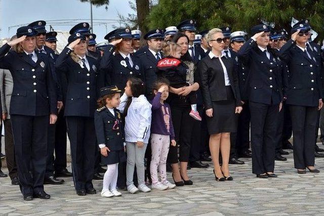 Foça Emniyet Müdürlüğü’nden Polis Haftası Töreni