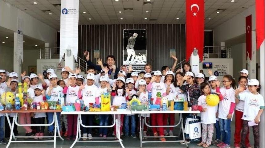 B&uuml;y&uuml;kşehir Etkinliğinde Minikler Oyuncaklarını Kendileri Yaptı
