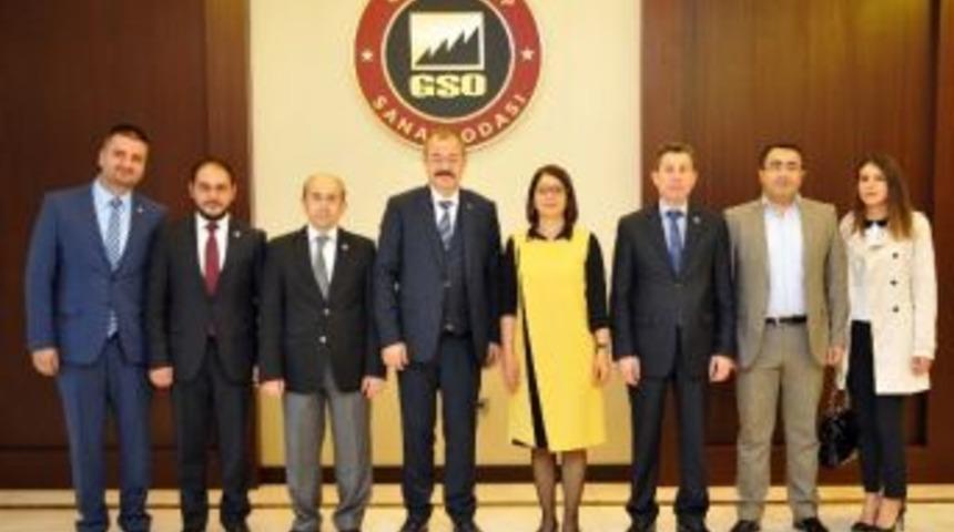 Elektrik M&uuml;hendisleri Odasından Gso&rsquo;ya Ziyaret