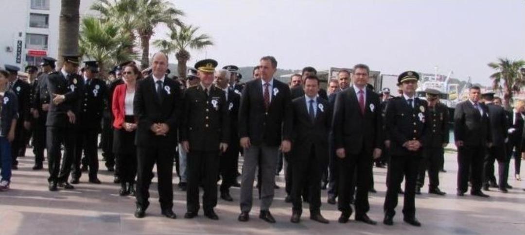 Ayvalık&rsquo;ta Polis Teşkilatının 171. Yıl D&ouml;n&uuml;m&uuml; T&ouml;renle Kutlandı