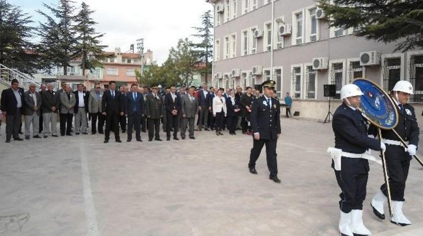 Bolvadin&rsquo;de Polis Teşkilatının 171. Yıld&ouml;n&uuml;m&uuml; T&ouml;renle Kutlandı