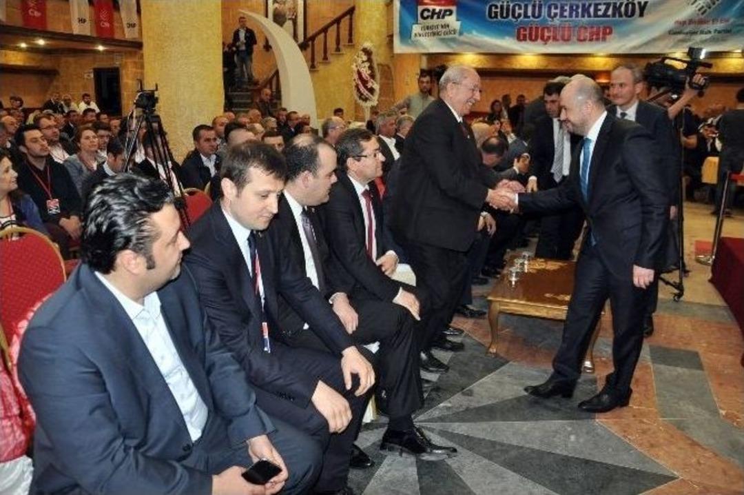 Chp &Ccedil;erkezk&ouml;y İl&ccedil;e Teşkilatı Camcı İle Yola Devam Dedi