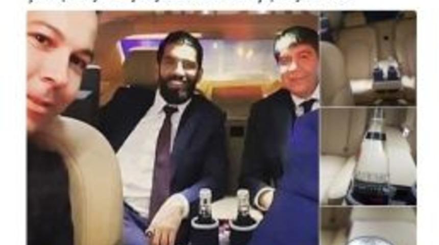 Başkan T&uuml;rel&rsquo;den &rsquo;makam Aracında Şampanya Şişesi&rsquo; İddialarına Fotoğraflı Cevap