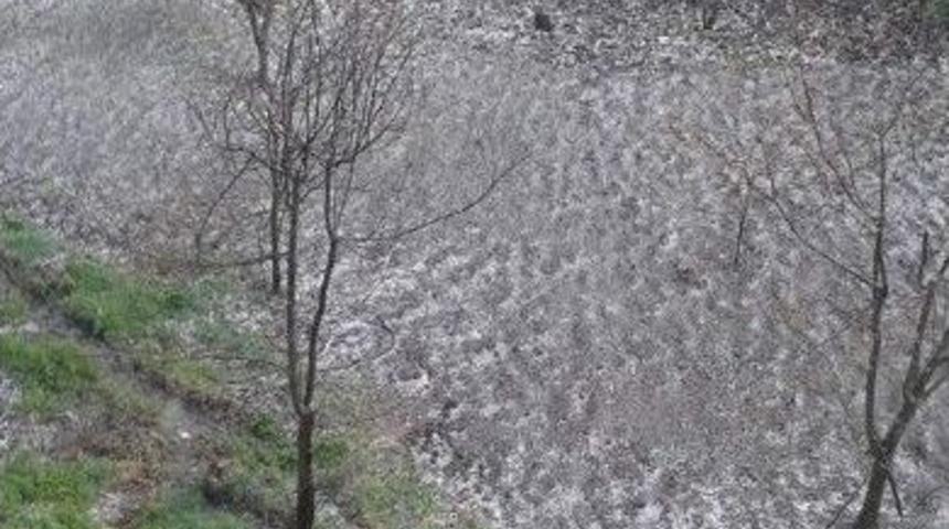 Bursa&rsquo;da Dolu Sokakları Beyaza B&uuml;r&uuml;d&uuml;